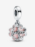 Pandora Moments Four-Leaf Clover Friendship Double Dangle Charm