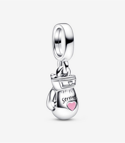 Pandora Moments "Strength"  Boxing Glove Dangle Charm
