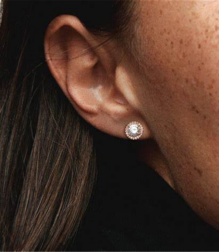 Pandora Rose Dazzling Droplets Stud Earrings