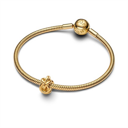 Pandora Infinity Knot Gold-Plated Charm