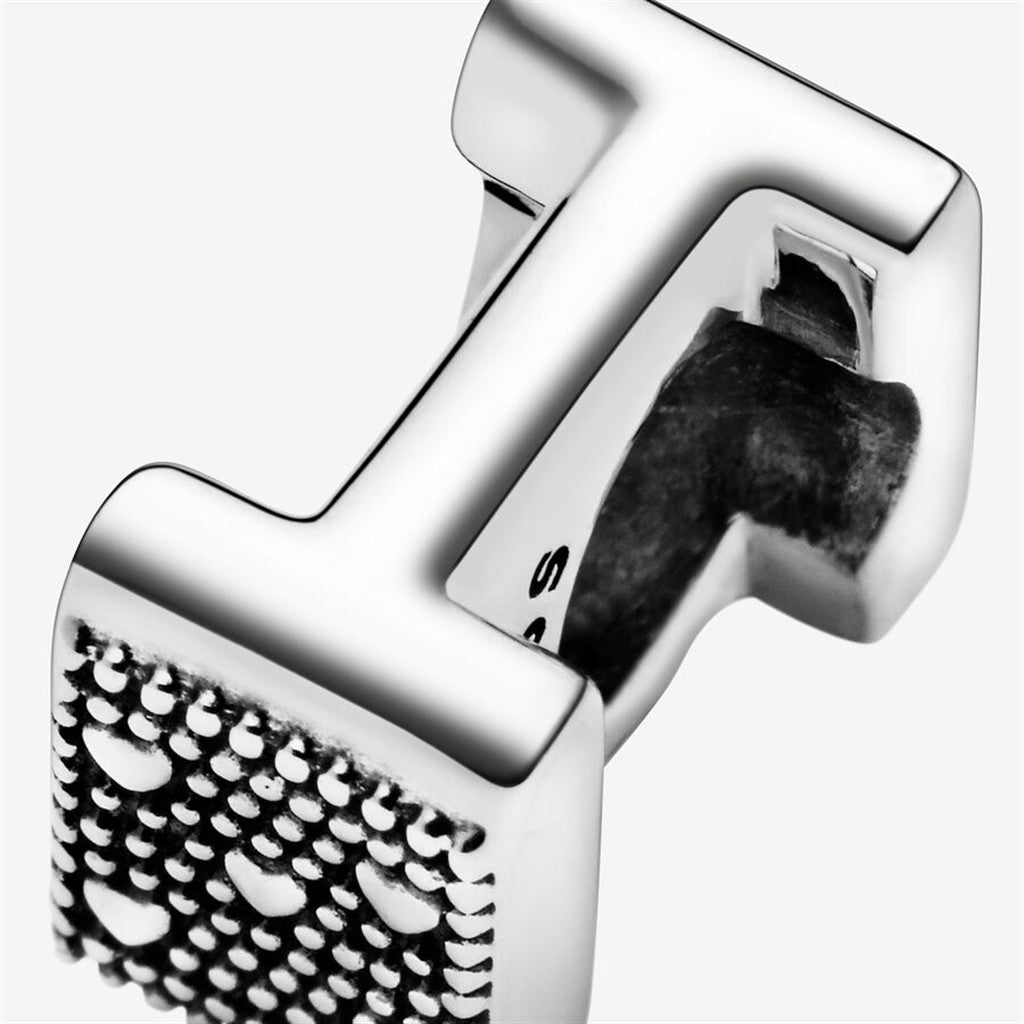 Pandora Moments Letter I Alphabet Charm
