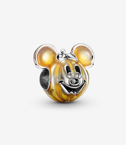 Pandora Disney Mickey Mouse Pumpkin Charm
