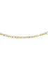 14K Gold Alternating Three Plus One Heritage Link Bracelet