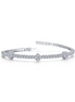 Lafonn 2.45 Simulated Diamond Station Flexible Tennis Bracelet