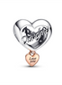 Pandora Moments "Love You Daughter" Heart Charm