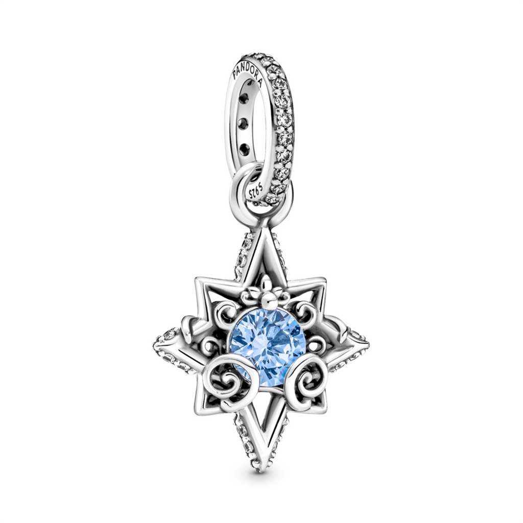 Pandora Disney Cinderella Blue Star Pendant