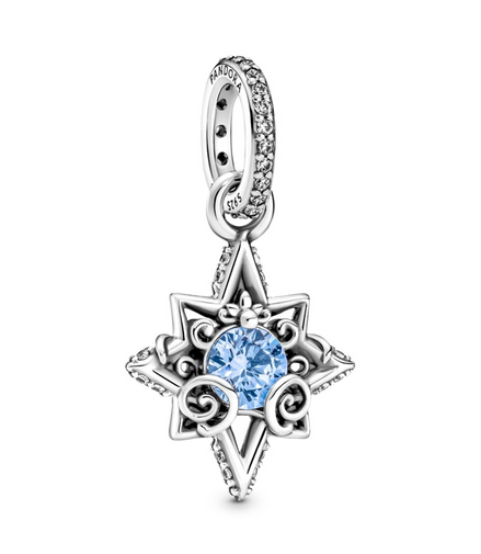 Pandora Disney Cinderella Blue Star Pendant
