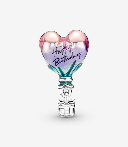 Pandora Moments "Happy Birthday" Hot Air Balloon Charm