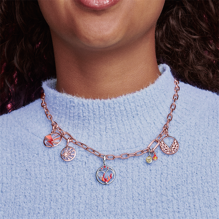 Pandora ME Rose Small-Link Chain Necklace 50 cm