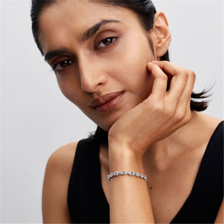 Pandora Bow Chain Bracelet Size 18