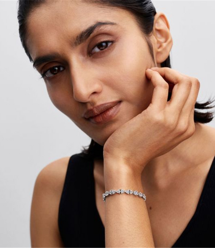 Pandora Bow Chain Bracelet Size 18