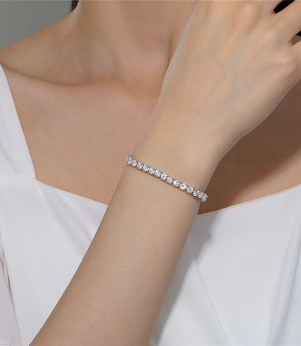 Lafonn  11 CTW Simulated Diamond Classic Tennis Bracelet