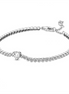 Pandora Sparkling Heart Tennis Bracelet Size 20