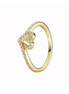 Pandora Timeless Wish Sparkling Heart Ring Size 8.5