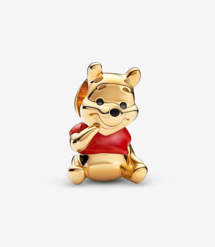 Pandora X Disney 14K Gold-Plated Winnie the Pooh Bear Charm