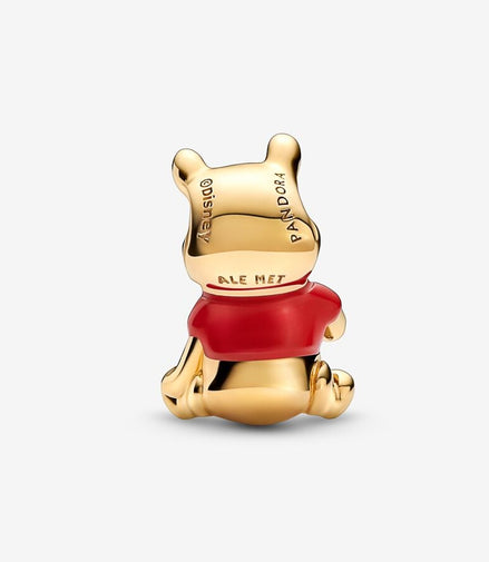 Pandora X Disney 14K Gold-Plated Winnie the Pooh Bear Charm