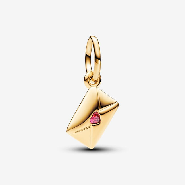 Pandora Moments 14K Gold-Plated Love Letter Envelope Dangle Charm