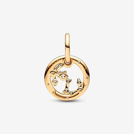 Pandora Moments 14K Gold-Plated Scorpio Zodiac Dangle Charm