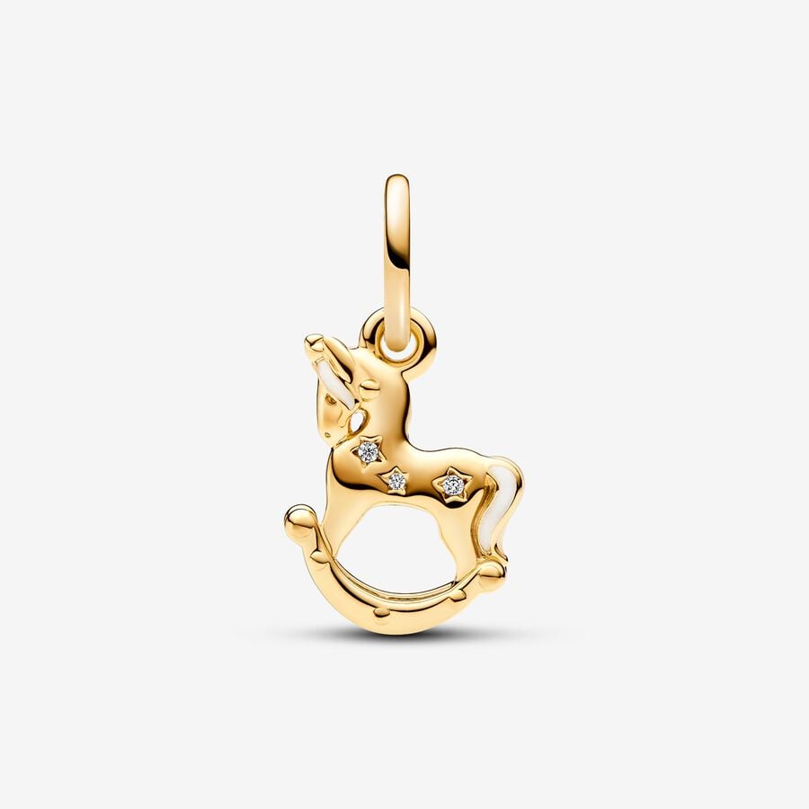 Pandora Moments Rocking Unicorn Dangle Charm