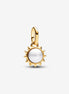 Pandora ME Treated Freshwater Cultured Pearl Sun Mini Dangle Charm