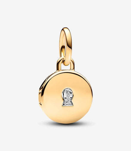 Pandora Moments Openable And Engravable Love Locket Charm