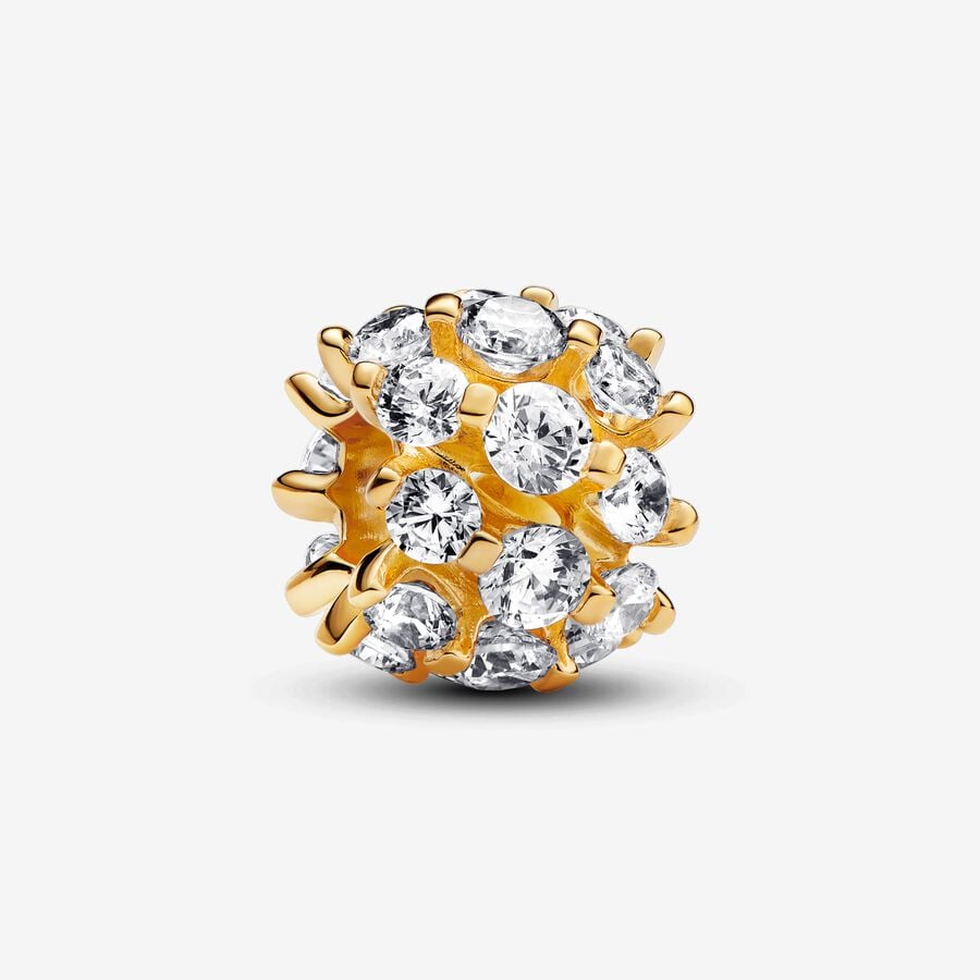 Pandora Moments Sparkling Round Charm