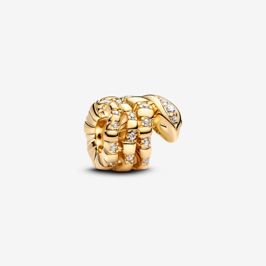 Pandora Moments Curled Snake Charm