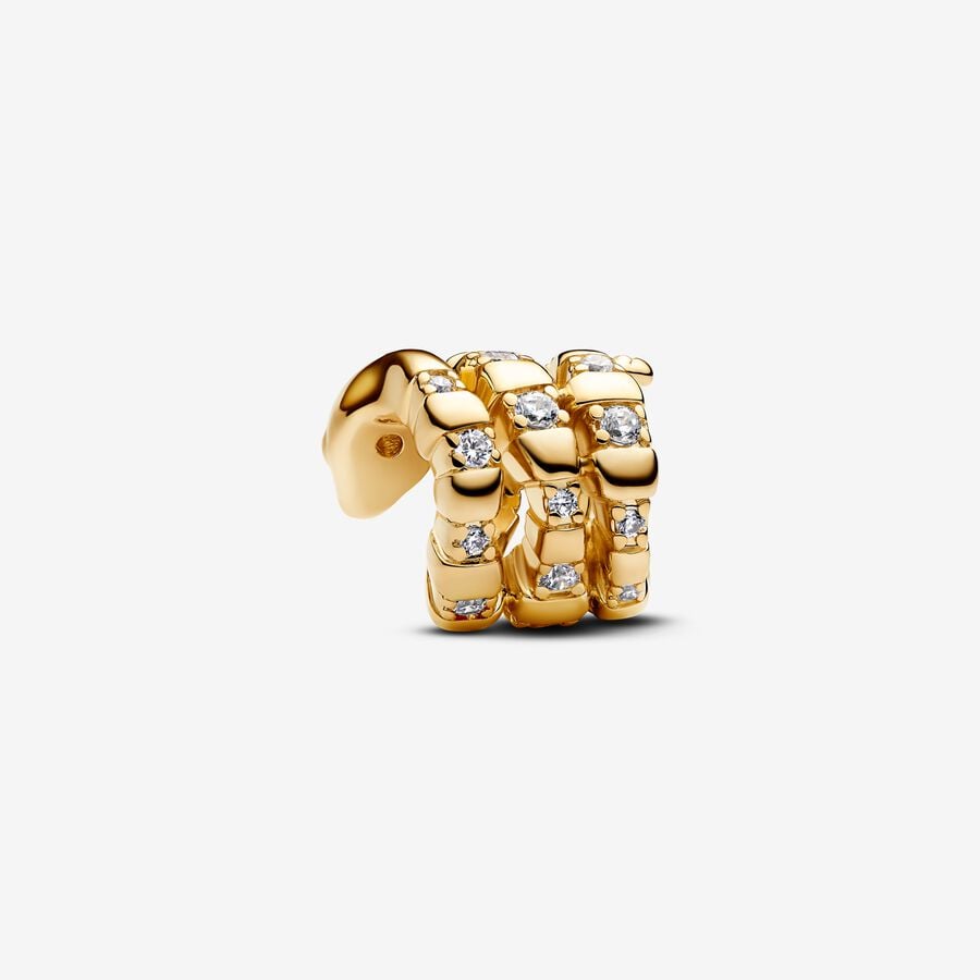 Pandora Moments Curled Snake Charm
