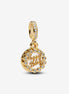 Pandora Moments 14K Gold-Plated Happy Birthday Cake Dangle Charm