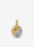 Pandora Moments Two-Tone Sun And Moon Coin Medallion Charm