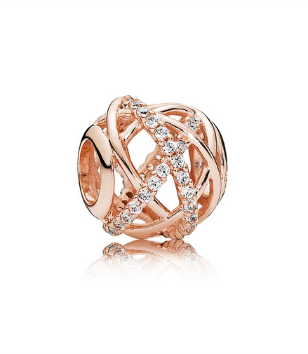 Sparkling and Polished Lines Charm