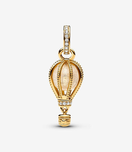 Pandora Moments Sparkling Clear Hot Air Balloon Dangle Charm