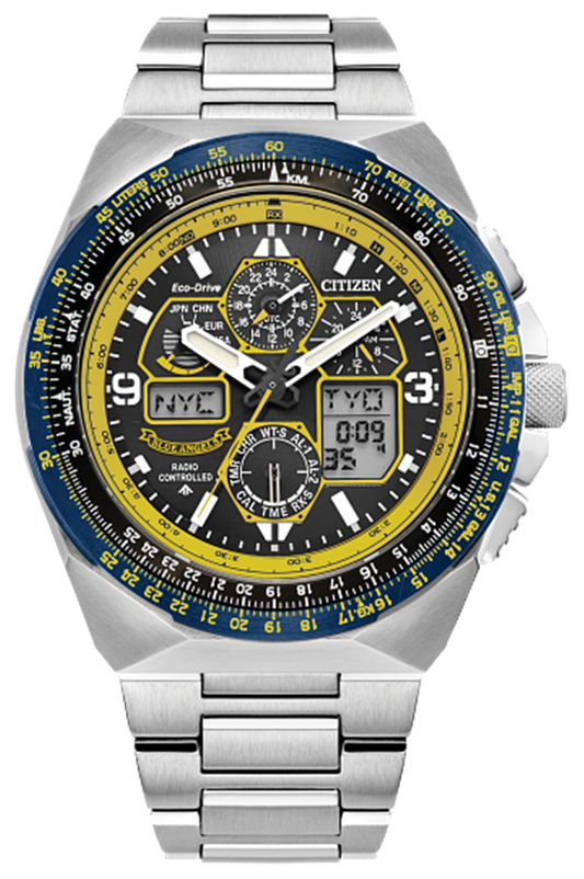 Citizen Eco-Drive Blue Angels Promaster Skyhawk A-T Stainless Steel Bracelet Watch