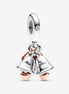 Pandora Moments Two-Tone  Wedding Bells Double Dangle