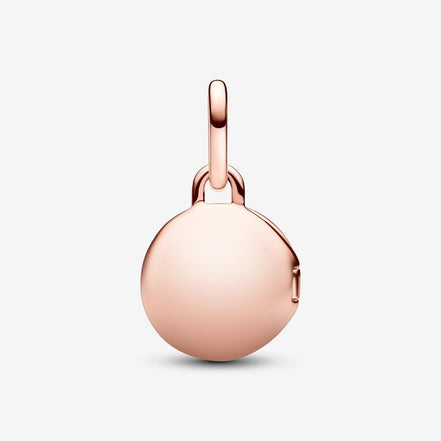 Pandora Moments 14K Rose Gold Plated Openable & Engravable Love Locket Charm