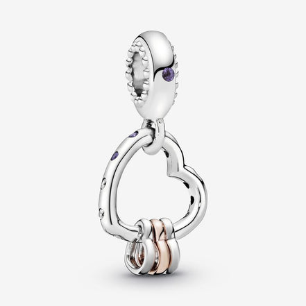 Pandora Moments Heart Full of Hearts Dangle Charm