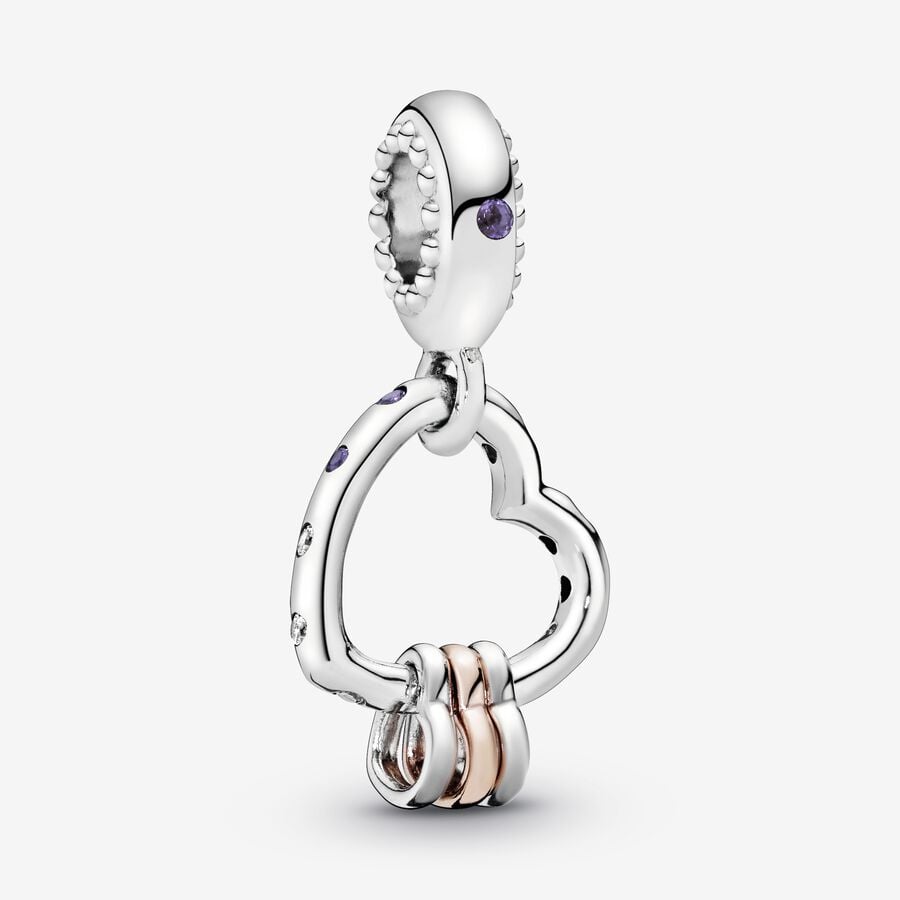 Pandora Moments Heart Full of Hearts Dangle Charm
