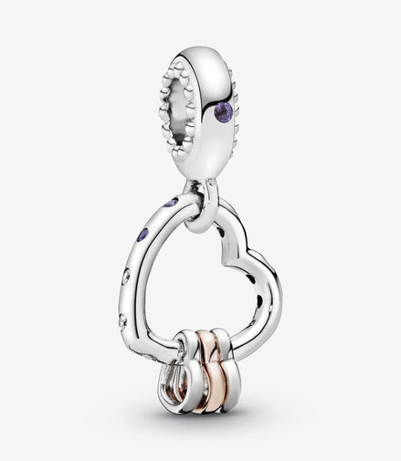 Pandora Moments Heart Full of Hearts Dangle Charm