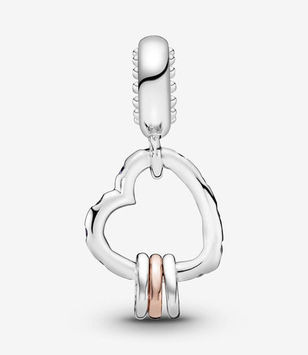 Pandora Moments Heart Full of Hearts Dangle Charm