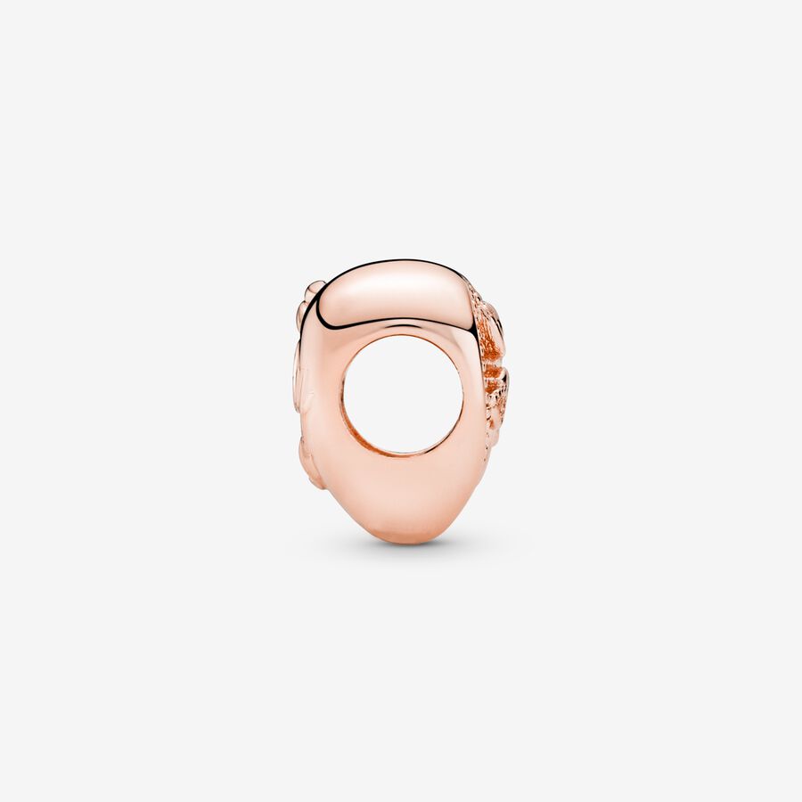 Pandora Moments Rose Openwork Family Tree Heart Charm