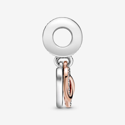 Pandora Moments Sparkling Family Infinity Heart Dangle Charm