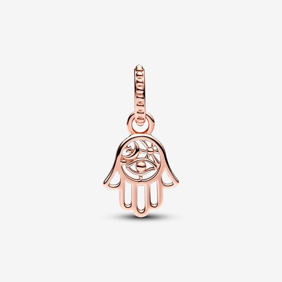 Pandora Moments Protective Hamsa Hand Dangle Charm