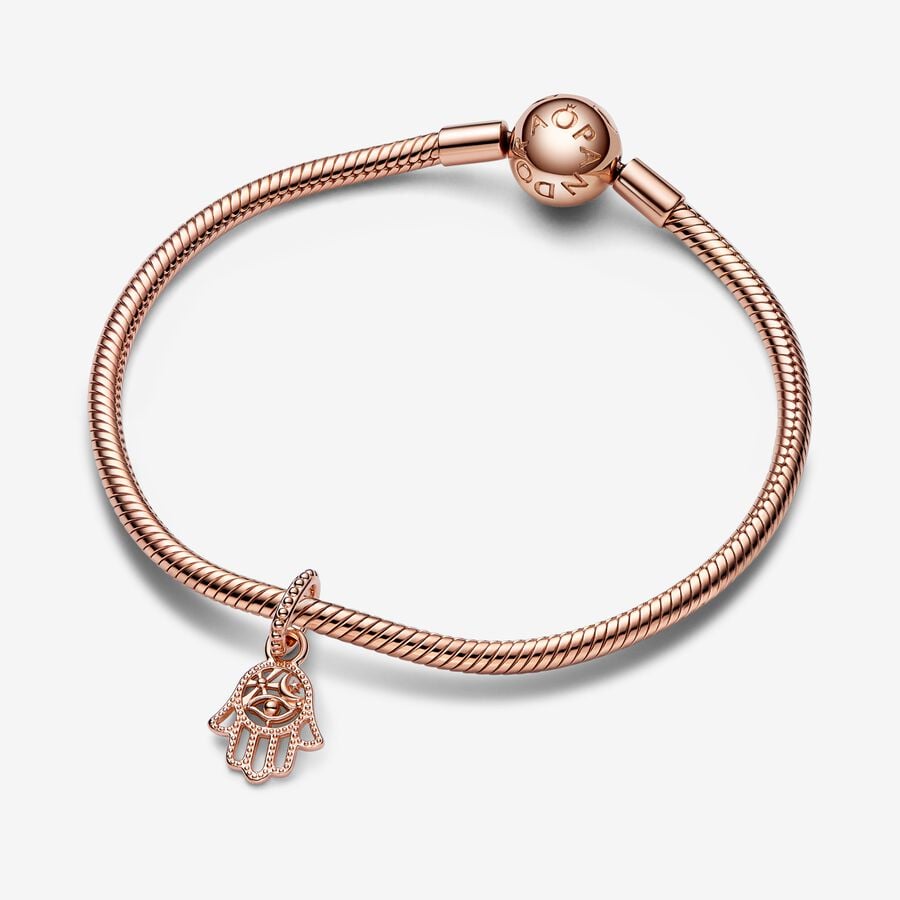 Pandora Moments Protective Hamsa Hand Dangle Charm