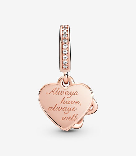 Pandora Moments Love You Infinity Heart Dangle Charm
