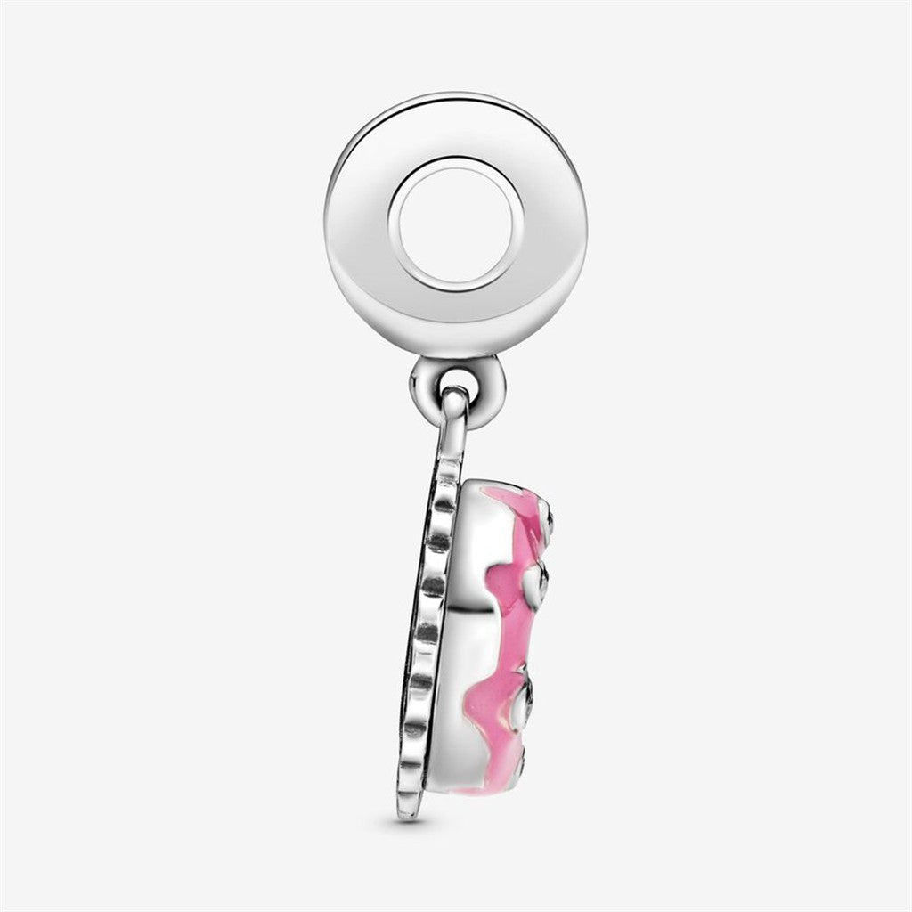 Pandora Moments Pink Birthday Cake Dangle Charm