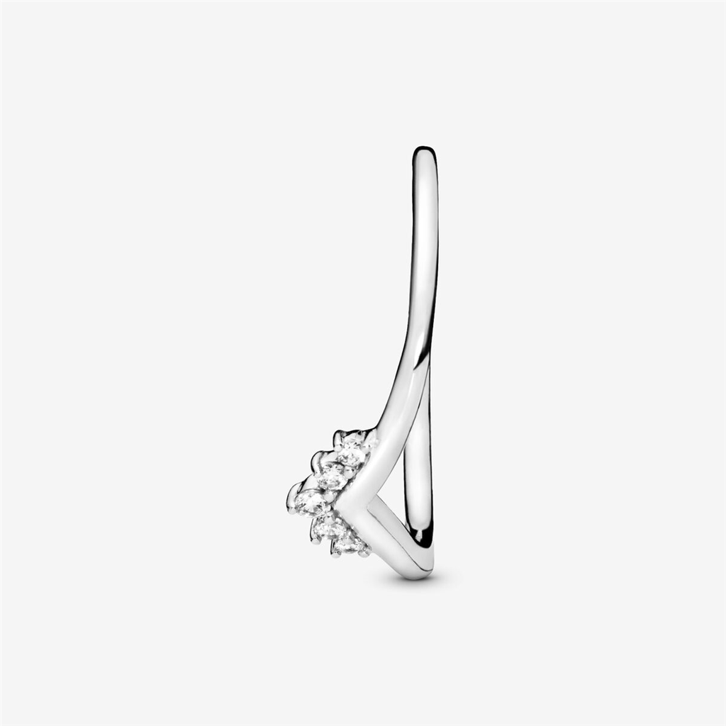 Pandora Moments Tiara Wishbone Ring Size 6