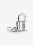 Pandora Moments Engraveable Padlock and Key Dangle Charm