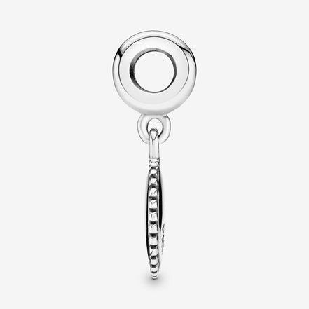 Pandora Moments Silver Iconic Engraveable Dangle Charm