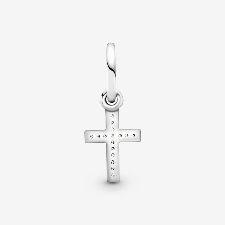 Pandora Moments Sparkling Cross Dangle Charm