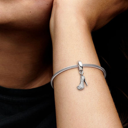Pandora Moments Pavé Stiletto Shoe Dangle Charm
